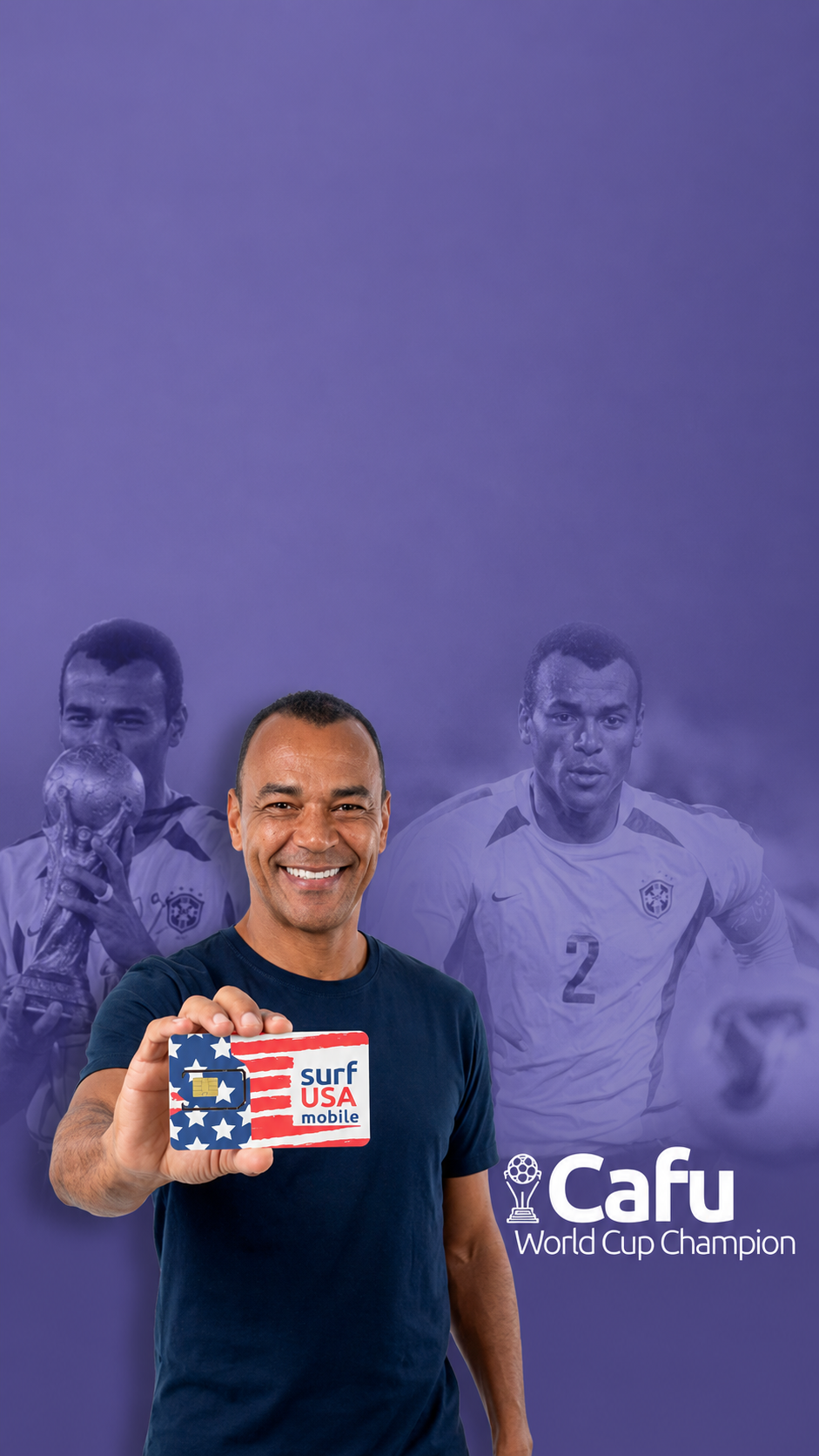 Cafu - World Cup Champion - Surf USA Worldwide plan